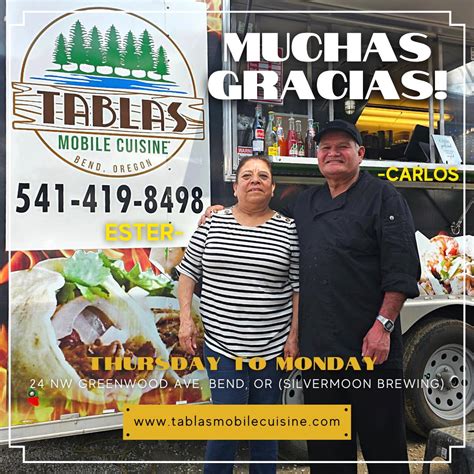 5 Tablas Mobile Cuisine Tips