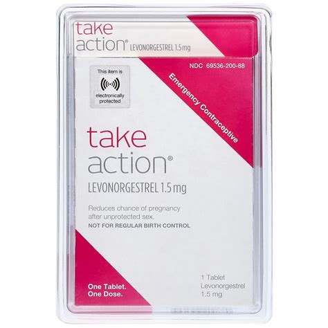 Take Action Emergency Contraceptive Tablet Walgreens