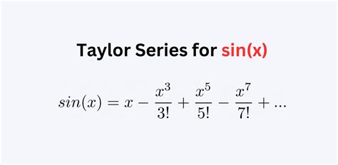 5 Ways Taylor Series for Sin