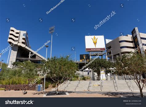 Tempe Az September 2022 Sun Devil Stadium Is An Outdoor College