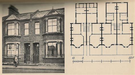 Terraced House With Floor Plan History Rhymes Nineteenth Century