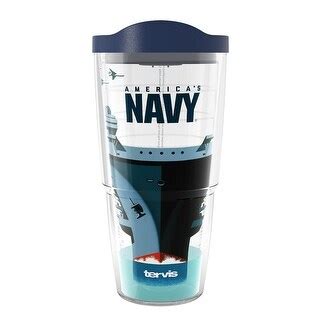 Tervis Navy Carrier Made In Usa Double Walled Insulated Travel Tumbler