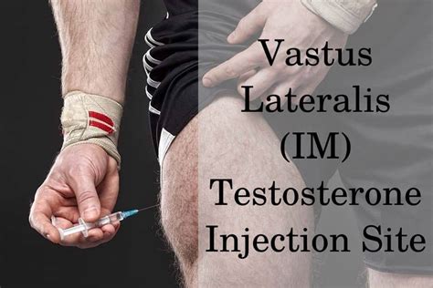Testosterone Injections Sites
