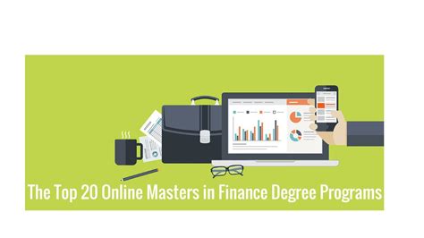 The 20 Best Online Masters In Finance Programs College Rank
