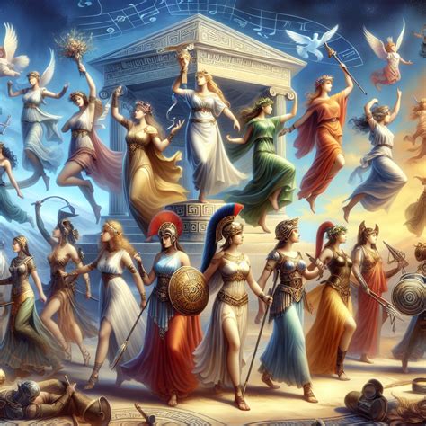 The Ancient Greek Gods And Goddesses Greek Mythology