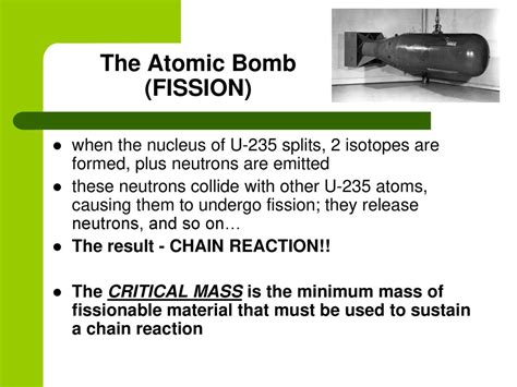 The Atom The Atomic Bomb Atomic Fission Or Atomic Fusion Ppt Download