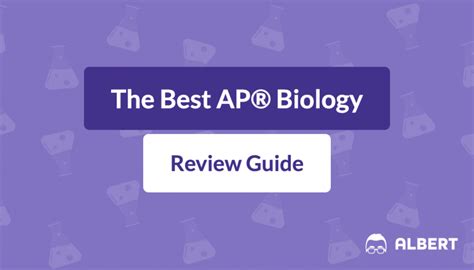 The Best Ap Biology Review Guide For 2021 Albert Resources