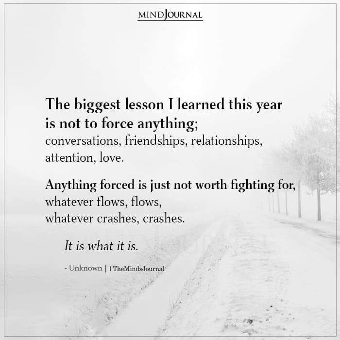 The Biggest Lesson I Learned This Year Life Lessons Quotes Lesson