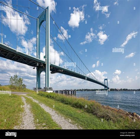 The Bronx Whitestone Bridge Is An East River Suspension Bridge
