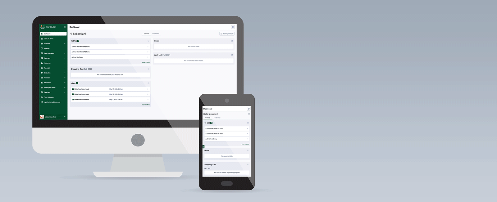 The Canelink Experience For Students University Of Miami