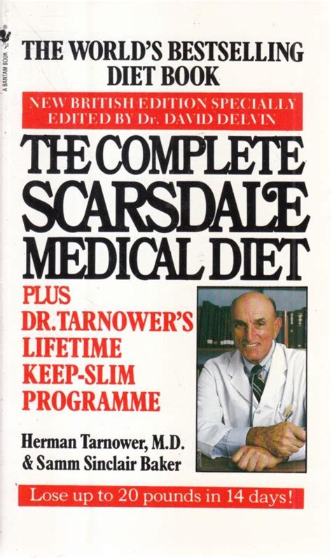 The Complete Scarsdale Medical Diet Plus Dr Tarnower S Lifetime Keep