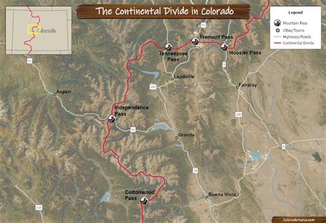 The Continental Divide In Colorado Cdt Hiking Trails And Driving