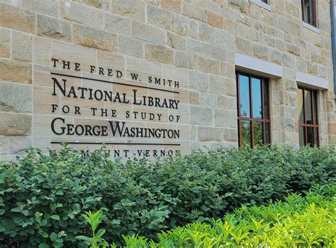 The Fred W Smith National Library For The Study Of George Washington
