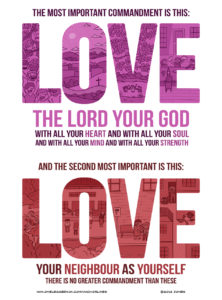 The Greatest Commandment Illustrated Anchor Lines