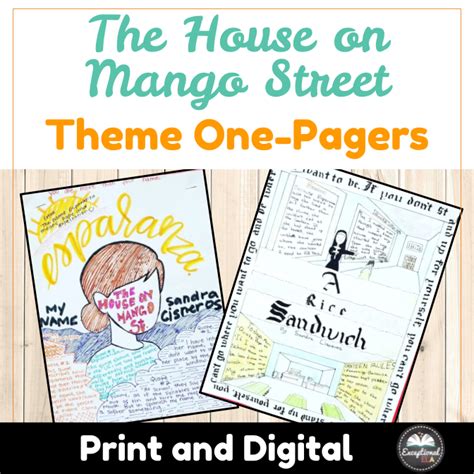 The House On Mango Street One Page Assignment At Wtma