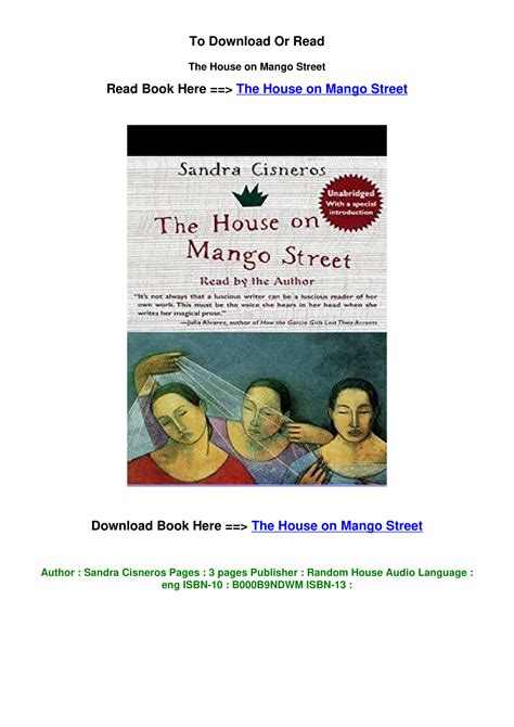 The House On Mango Street Pdf Free Download Freagle