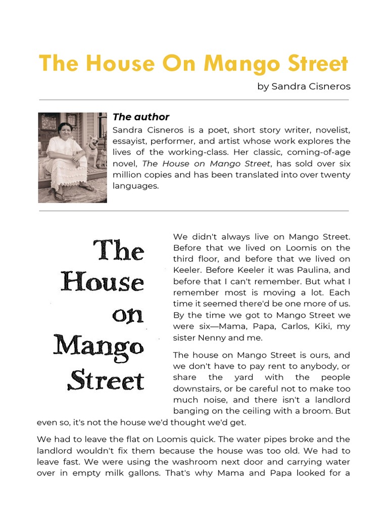 The House on Mango Street Review