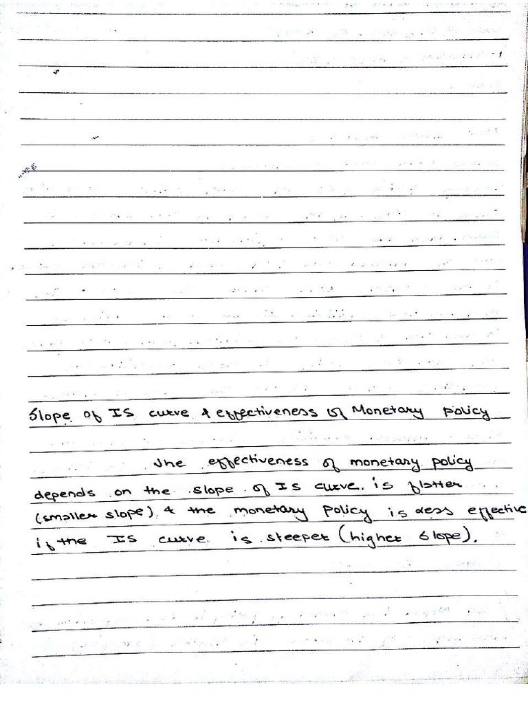 The Is And Lm Curves