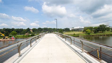The New University Of Iowa Hancher Footbridge Is Now Open In Iowa City
