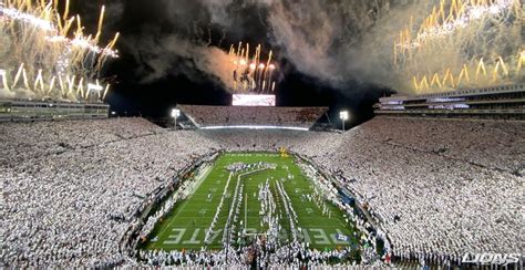 The Penn State White Out Crowd Experience At Beaver Stadium The Entire