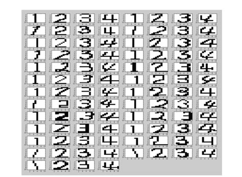 The Picture Of 100 Different Patterns Of Alphanumeric Letters 1 2 3