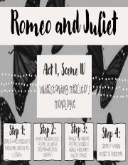 The Queen Mab Mercutio Monologue Dreams In Romeo Juliet Course Hero