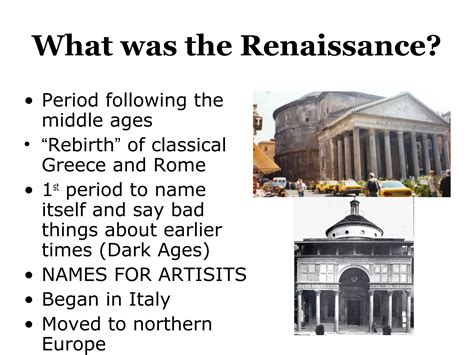 The Renaissance Ppt