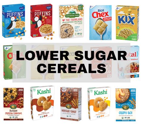 The Ultimate List Of Healthy Lower Sugar Cereals For Kids
