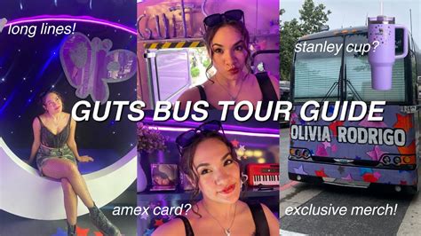 The Ultimate Olivia Rodrigo Guts Bus Tour Guide Stanley Cup