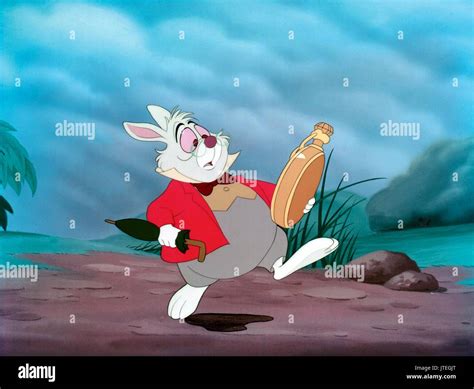 The White Rabbit Is A Major Character From Disney S 1951 Animated Fil