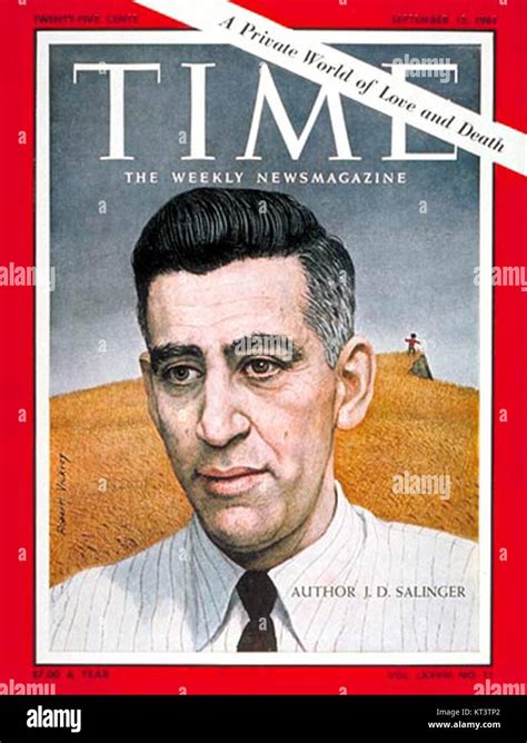 This Illustration Of J D Salinger From Time Magazine In 1961 Captures