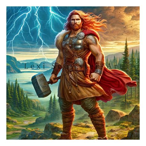 Thor God Of Thunder Norse Mythology
