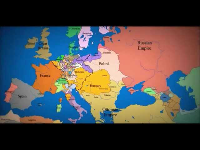 Time Lapse Map Of Europe