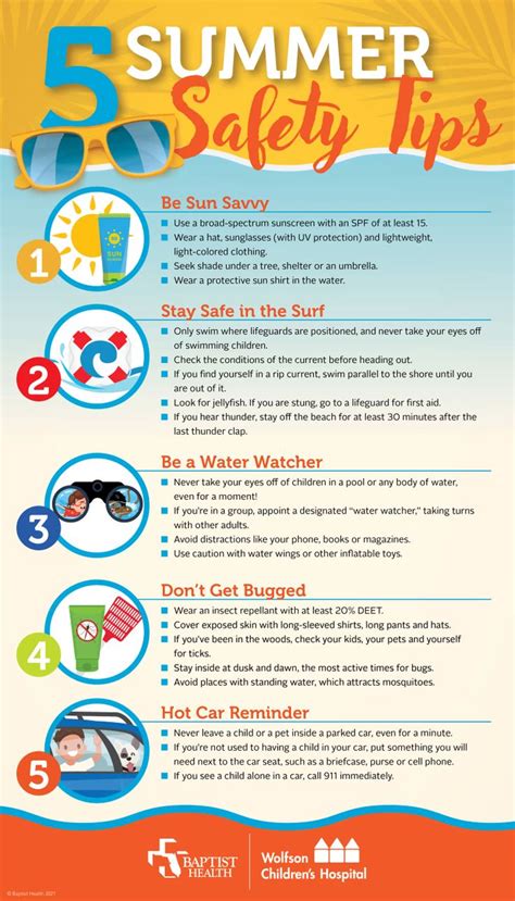 Tips To Stay Safe During Summer Baptist Health Jacksonville Fl