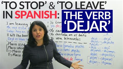 Leave in Spanish