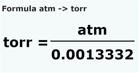 Torr A Atm Sfera Torr A Atm Convertir Torr A Atm