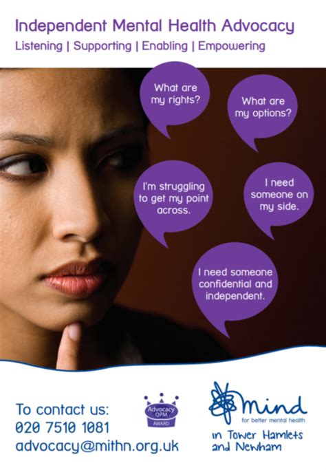 Tower Hamlets Independent Mental Health Advocacy Mind In Tower