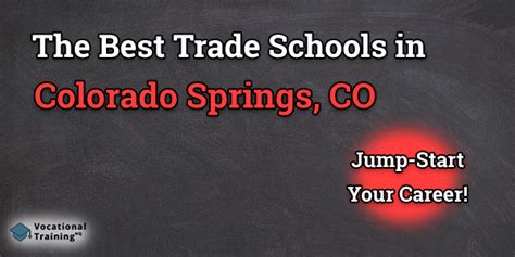Trade Schools Colorado Springs