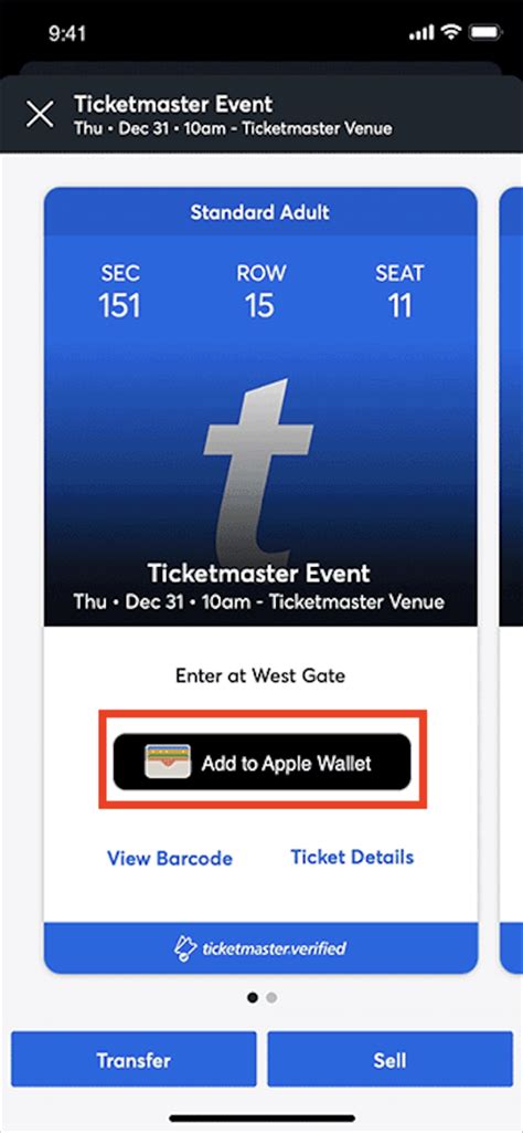 Transfer Ticketmaster Tickets From Apple Wallet Easy Guide