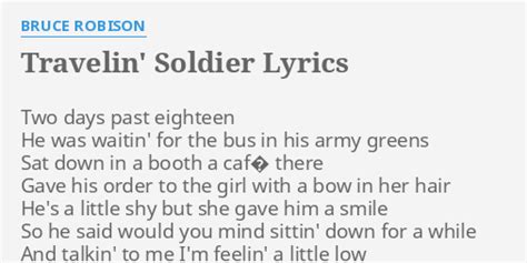 5 Travelin Soldier Lyrics Facts