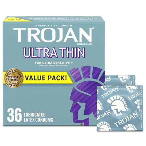 Trojan Ultra Thin Size