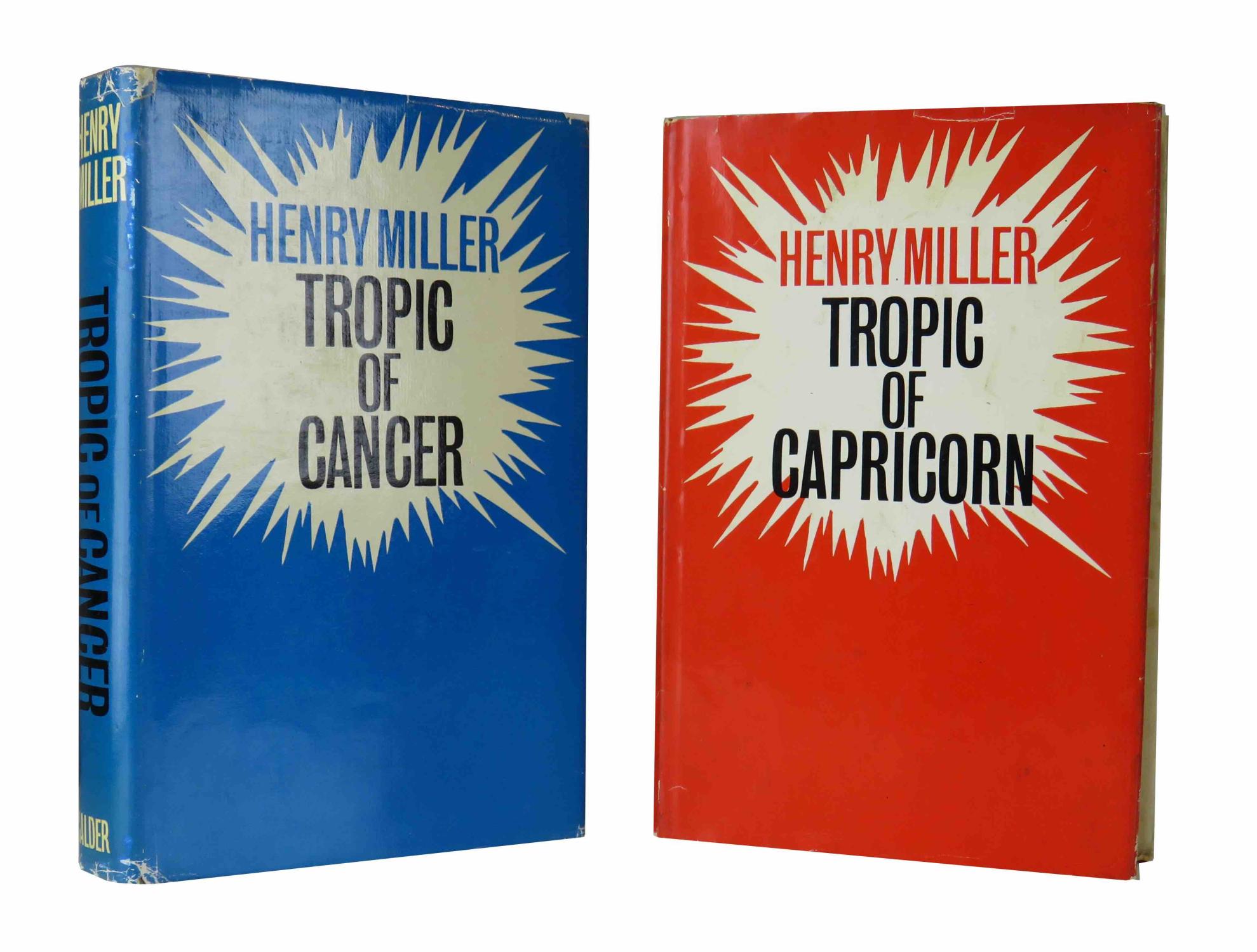 Tropic Of Cancer With Tropic Of Capricorn Both Signed Located And