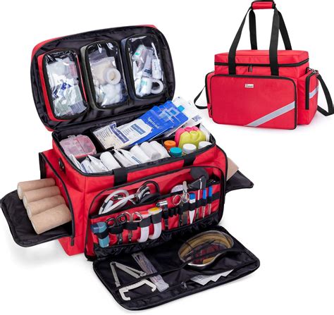 Trunab First Aid Bag Empty Professional Medical Bag Emergency