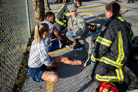 Tyndall Afb Medical First Responders Partner With Local County