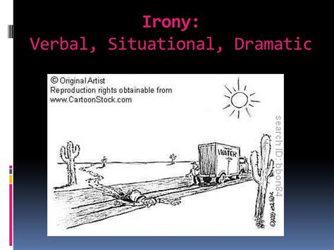 Types Of Irony Verbal Irony Situational Irony Dramatic Irony