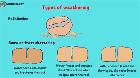 Types of Weathering Explained