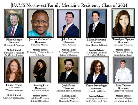 Uams Names New Internal Medicine Family Medicine Resident Physicians