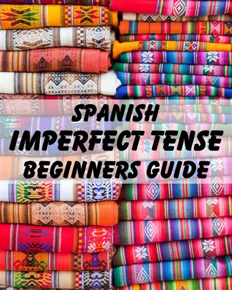 Ultimate Guide To The Spanish Imperfect Sense Davidspanish