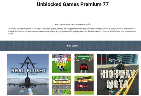 Unblocked Games 77 Your Ultimate Guide To Safe Fun And Accessible