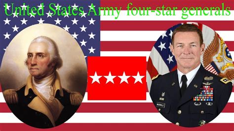 United States Army Four Star Generals Youtube